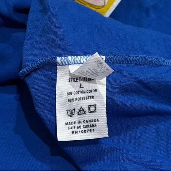 Paul Frank Bright Blue Artsy Basic Tee Comfort Relaxation Weekend Men’s Size L - Picture 6 of 8